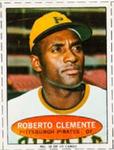 1971 Bazooka Numbered #38 Roberto Clemente