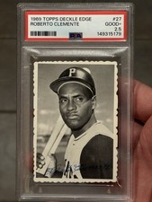 1969 Topps - Deckle #27 Bob Clemente