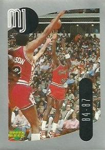 1998 Upper Deck Michael Jordan Stickers #15 Michael Jordan