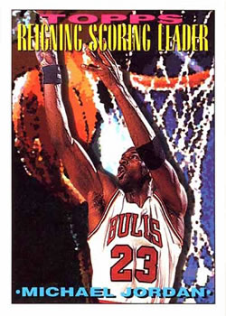 1993-94 Topps #384 Michael Jordan