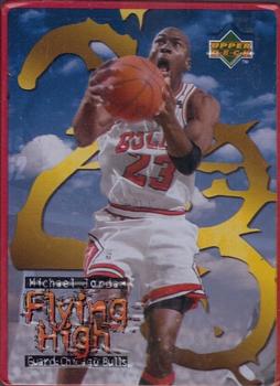 1998 Upper Deck Avon Gift Collection Michael Jordan Flying High Metal #4 Michael Jordan