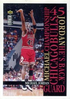 1995-96 Collector's Choice Argentina Stickers #218 Michael Jordan