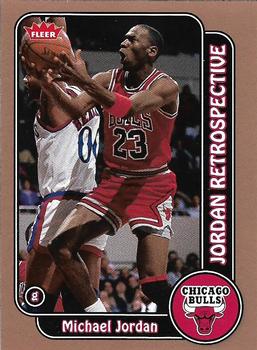 2008-09 Fleer - Michael Jordan Retrospective #MJ-4 Michael Jordan
