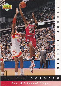 1992-93 Upper Deck - Jerry West Selects #JW8 Michael Jordan