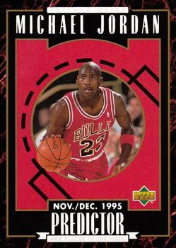 1995-96 Upper Deck - Predictors Exchange: Player of the Week #H1 Michael Jordan - November/December 1995