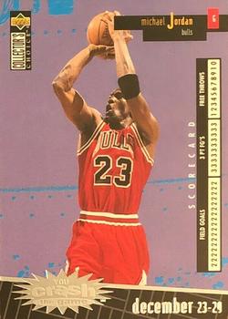 1996-97 Collector's Choice Spanish - You Crash the Game Scoring #C30 Michael Jordan - VAR: December 23-29 (W)