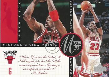 1996 Upper Deck Michael Jordan Michael's Viewpoints Jumbo #VP3 Michael Jordan