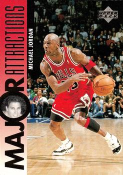 1995-96 Upper Deck #337 Michael Jordan / David Hanson
