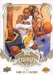 2008-09 Upper Deck MVP - Kobe Bryant MVP White #NNO Kobe Bryant Game 32