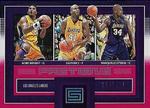 2017-18 Panini Status - Factions Red #30 Shaquille O'Neal / Glen Rice / Kobe Bryant SN299