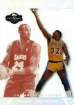 2007-08 Topps Co-Signers - Silver Red Foil #32 Magic Johnson / Kobe Bryant SN39, VAR VAR: Player variation