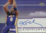 2003-04 Upper Deck Finite - Signatures #KB Kobe Bryant AU, SN100