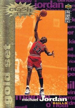 1995-96 Collector's Choice - You Crash the Game Gold Exchange: Assists/Rebounds #C1 Michael Jordan