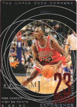 1998 Upper Deck Michael Jordan Career Collection #41 Michael Jordan/MJ Retro 95-96 23 Nights
