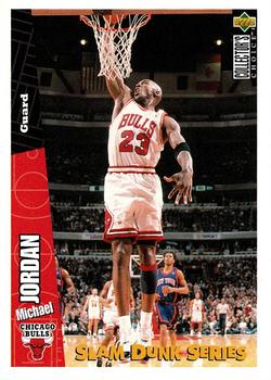 1996 Upper Deck Slam Dunk Series #4 Michael Jordan