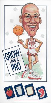 1989-90 Wisconsin Dairy Council Chicago Bulls #NNO Michael Jordan