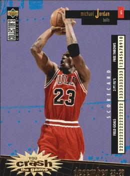 1996-97 Collector's Choice Spanish - You Crash the Game Scoring Gold #C30 Michael Jordan - VAR: December 23-29 (W)