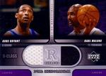 2004-05 Upper Deck R-Class - R-Tifacts Dual #R2-KK Kobe Bryant / Karl Malone MEM