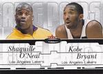 2003-04 Fleer Mystique - Awe Pairs #9 AP Kobe Bryant / Shaquille O'Neal SN500