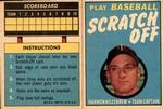 1971 Topps - Scratch-Offs #NNO Harmon Killebrew