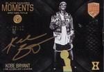 2017-18 Panini Kobe Eminence - Black Mamba Moments Diamond Autographs #10 Kobe Bryant AU, MEM, SN10
