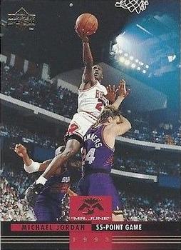 1993-94 Upper Deck - Michael Jordan Mr. June #MJ7 Michael Jordan - 55-Point Game