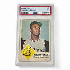 1963 Fleer #56 Roberto Clemente
