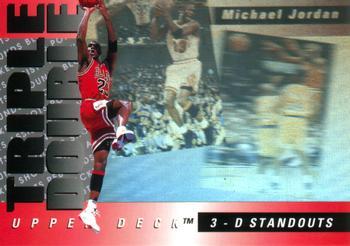 1993-94 Upper Deck French - Triple Double #TD2 Michael Jordan