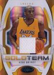 2009-10 Panini Certified - Gold Team Materials #1 Kobe Bryant MEM, SN99