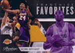 2010-11 Panini Prestige - Franchise Favorites Materials #28 Kobe Bryant MEM, SN249