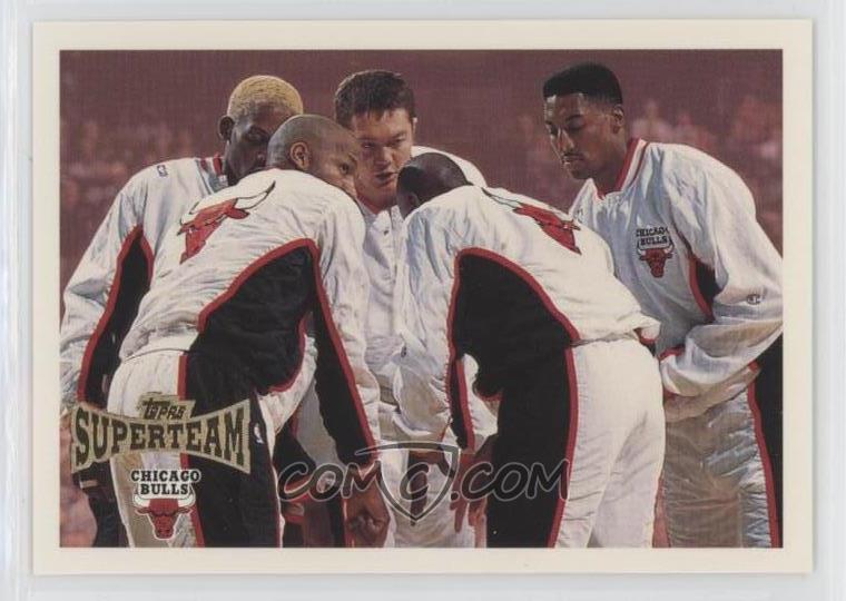 1996-97 Topps - Super Teams #NNO Chicago Bulls