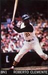 1968 Sports Illustrated Poster Cards #8N1 Roberto Clemente