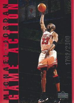 1998 Upper Deck Michael Jordan Living Legend - Game Action Red #G22 Michael Jordan