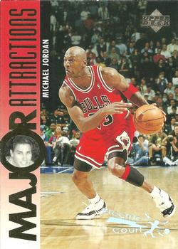 1995-96 Upper Deck - Electric Court #337 Michael Jordan / David Hanson