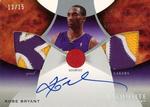 2006-07 Upper Deck Exquisite Collection - Emblems of Endorsement #EM-KB Kobe Bryant AU, MEM, SN15 MEM: Game-Used Memorabilia