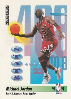 1991-92 SkyBox #307 Michael Jordan
