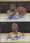 2013-14 Panini Timeless Treasures - Dual Signatures #DS-8 Kobe Bryant / Magic Johnson AU, SN10