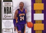 2009-10 Playoff National Treasures - NBA Gear Trios #1 Kobe Bryant MEM, SN99