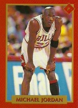 1991 Tuff Stuff Jr. Special Issue NBA Finals #4 Michael Jordan