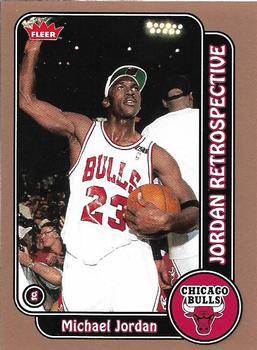 2008-09 Fleer - Michael Jordan Retrospective Glossy #MJ-13 Michael Jordan