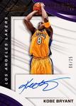 2017-18 Panini Absolute - Precision Signatures #PS-KB Kobe Bryant AU, SN25