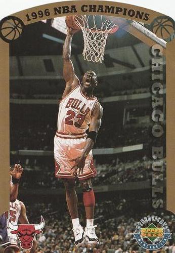 1996 Upper Deck Authenticated Chicago Bulls 1996 NBA Champions #NNO Chicago Bulls - 1996 NBA Champions