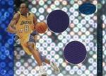 2006-07 Bowman Elevation - Power Brokers Relics Dual (79) Blue #PBDR-KB Kobe Bryant MEM, SN79