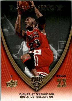 2008-09 Upper Deck Michael Jordan Legacy Collection #819 Michael Jordan - Game 819