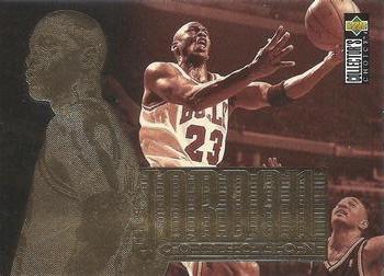 1995-96 Collector's Choice - The Jordan Collection #JC12 Michael Jordan - The Scoring Records