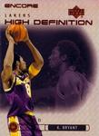 1999-00 Upper Deck Encore - High Definition #HD8 Kobe Bryant