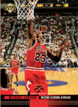 1998 Upper Deck Michael Jordan Career Collection #54 Michael Jordan/MJ Retro 93-94 UD Mr. June