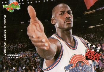 1996 Upper Deck Space Jam #60 Jordan Lends a Hand