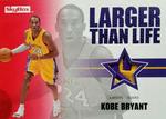 2008-09 SkyBox - Larger Than Life Patch (Red) #LL-KB Kobe Bryant MEM, SN25