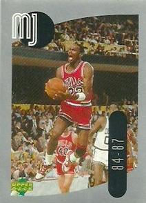 1998 Upper Deck Michael Jordan Stickers #12 Michael Jordan